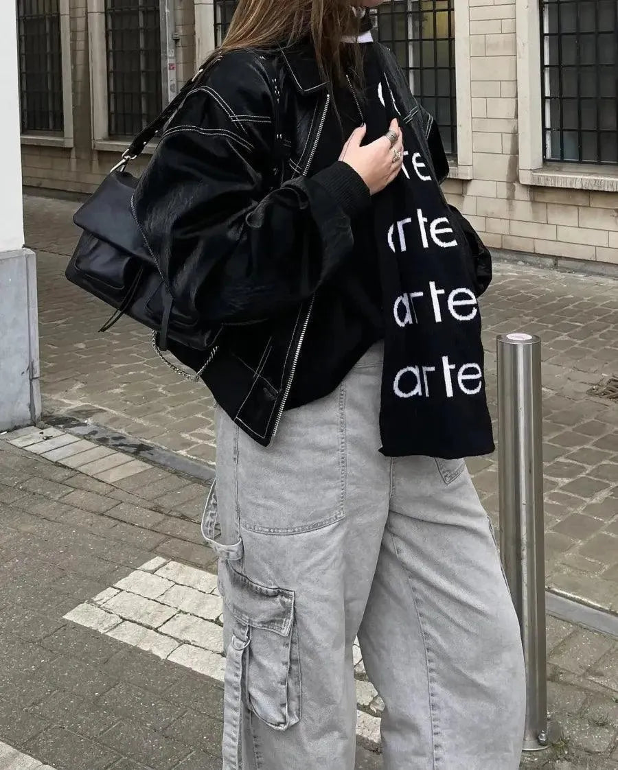 Claudia – Oversize Damen-Jacke im modernen Statement-Look