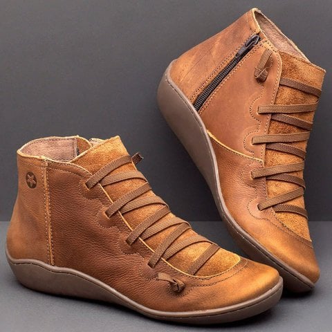 Carlos – Urbaner Schnürstiefel mit seitlichem Reißverschluss Unisex