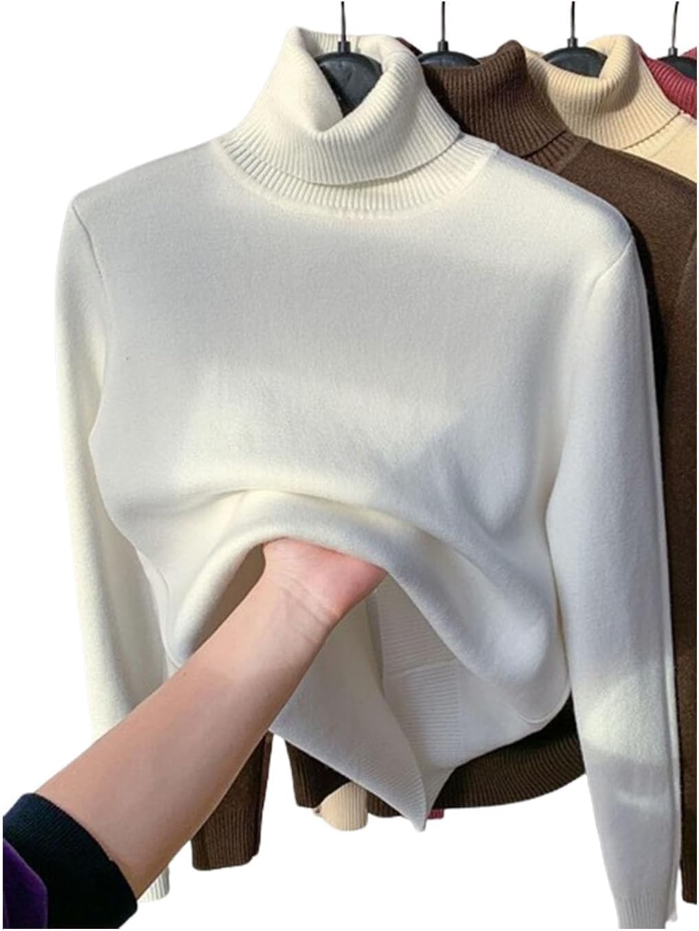 Sofia - Damen Rollkragenpullover langarm