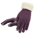 Luna – Warme Strickhandschuhe mit Fleecefutter für Damen
