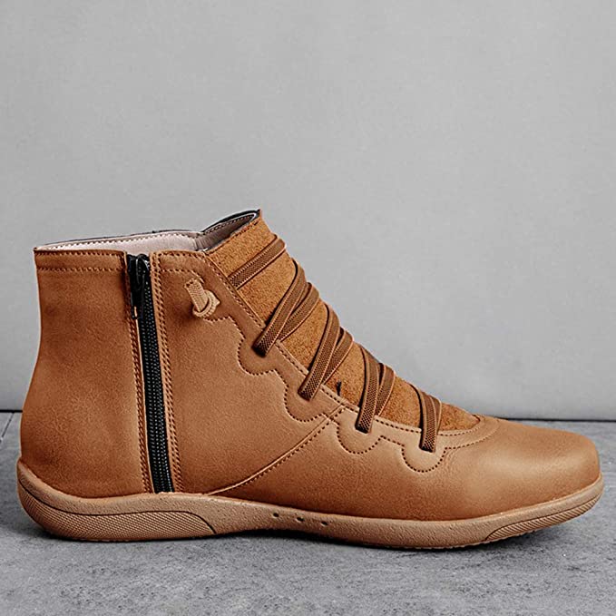 Carlos – Urbaner Schnürstiefel mit seitlichem Reißverschluss Unisex