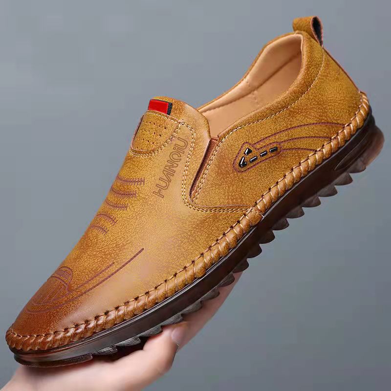 Leon – Komfortabler Herren Slip-on Freizeitschuh mit flexibler Sohle