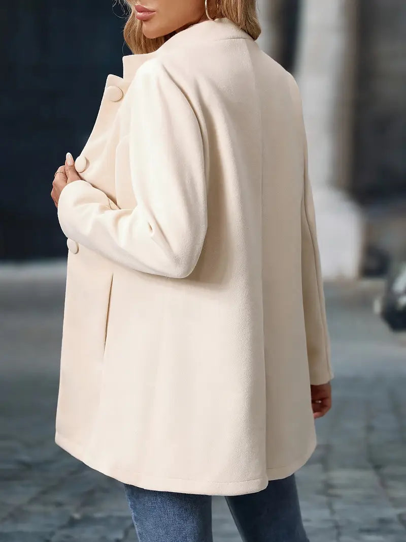 Klara – Damen-Mantel mit Eleganter Minimal-Silhouette