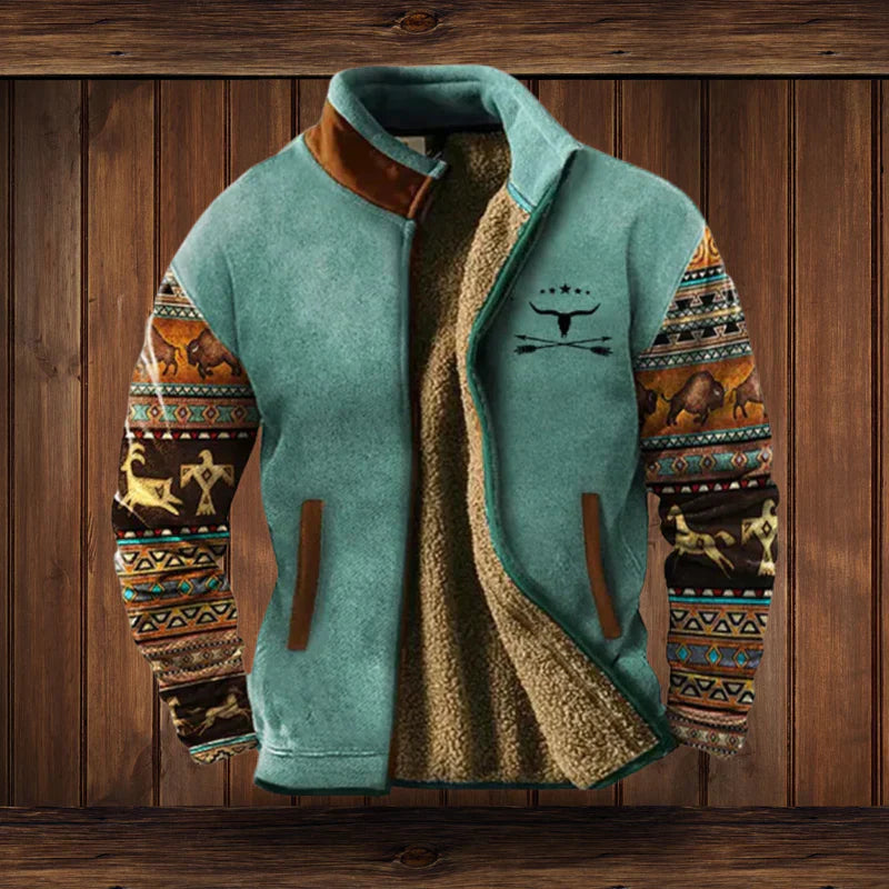 Bastian – Gefütterte Fleecejacke im Outdoor-Stil für Herren