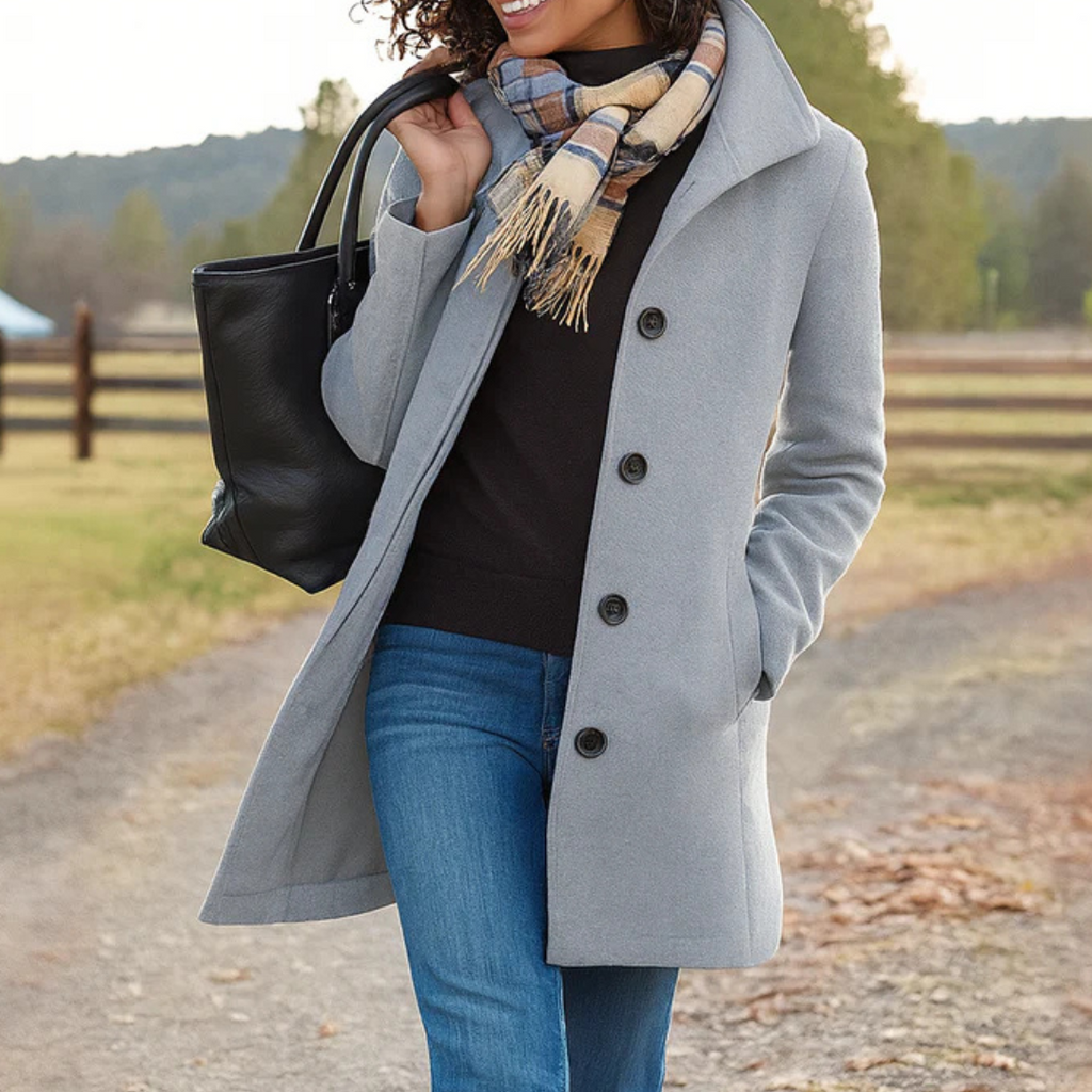 Natalia – Damen-Wintermantel mit Klassischer Silhouette