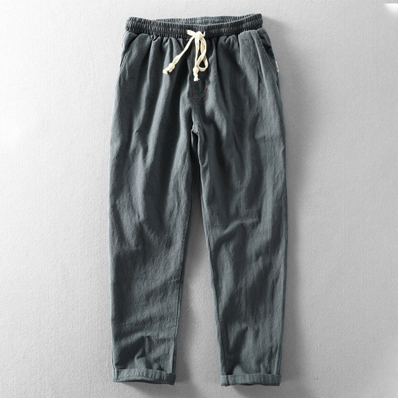 Kai – Locker geschnittene Hose mit Kordelzug