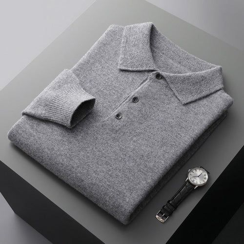Adrian – Feines Strickpolo Herren