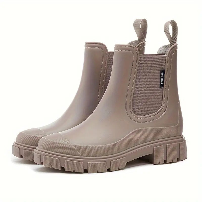 Kerstin | Damen Wasserdichte Slip-On Chelsea Stiefel - Elle Zürich