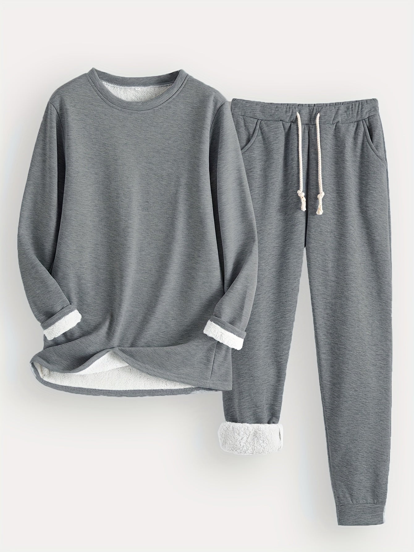Aitana – Kuscheliges Damen Lounge-Set mit Fleecefutter