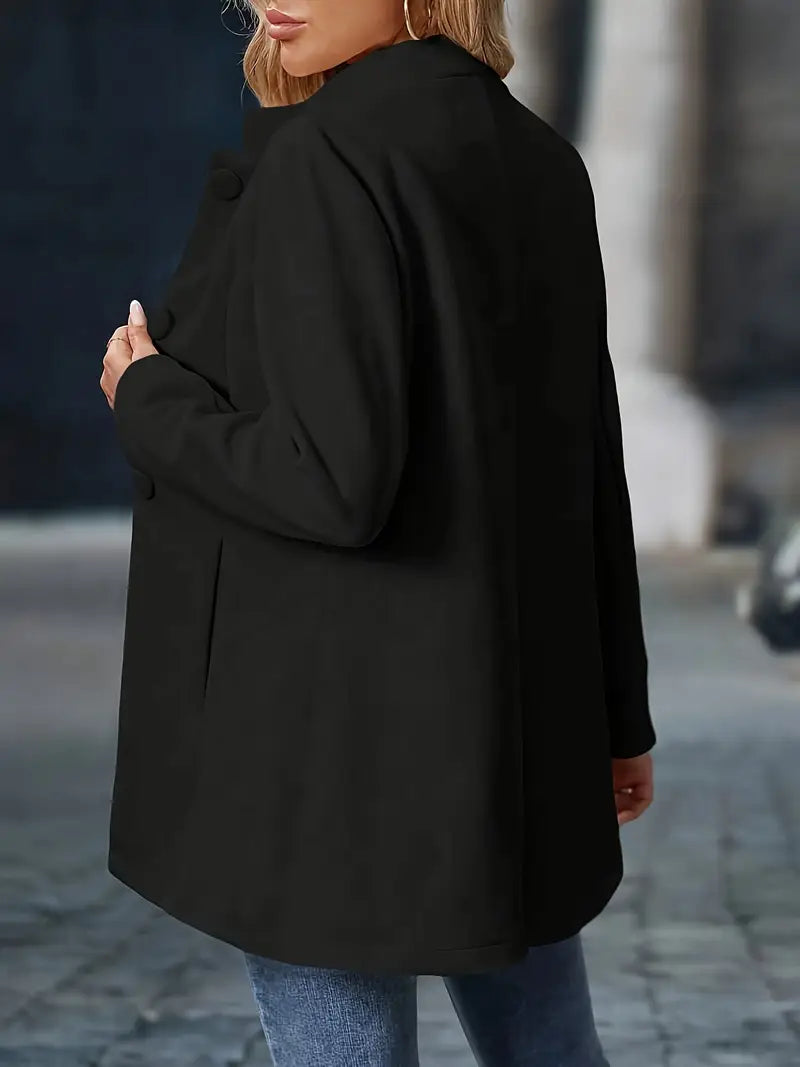 Klara – Damen-Mantel mit Eleganter Minimal-Silhouette