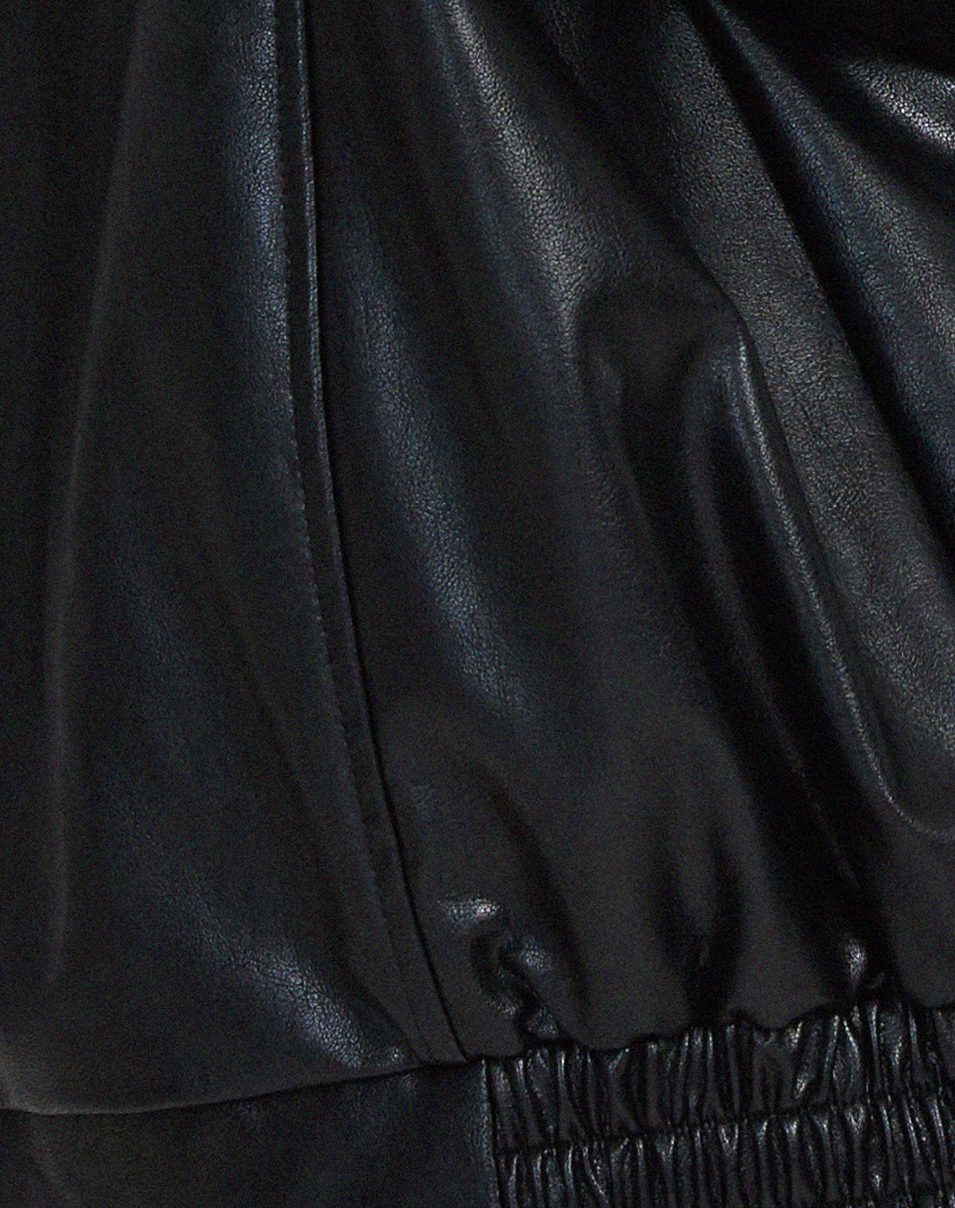 Isabela – Oversize-Kunstlederjacke für Damen