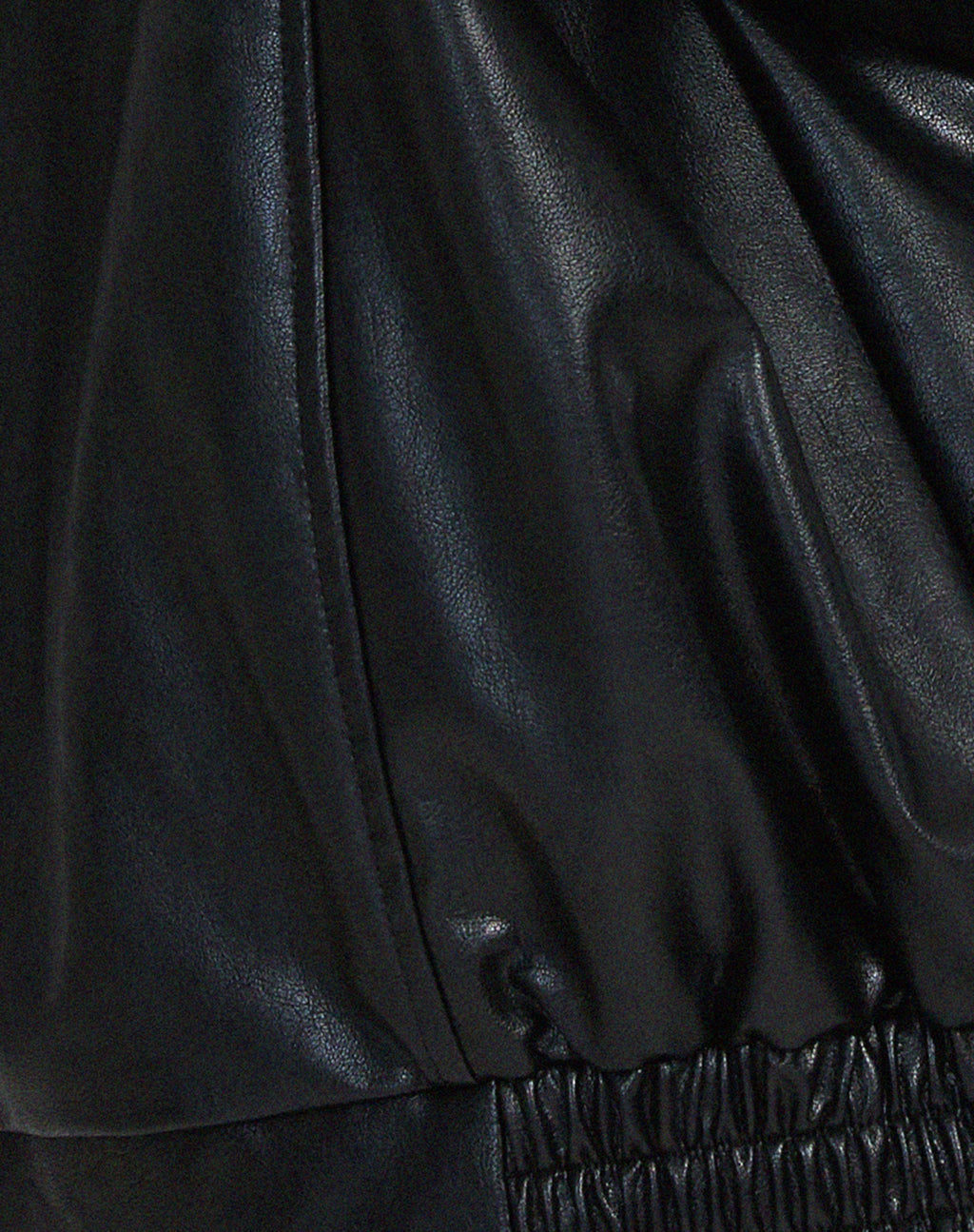 Mila – Oversize Kunstlederjacke Damen
