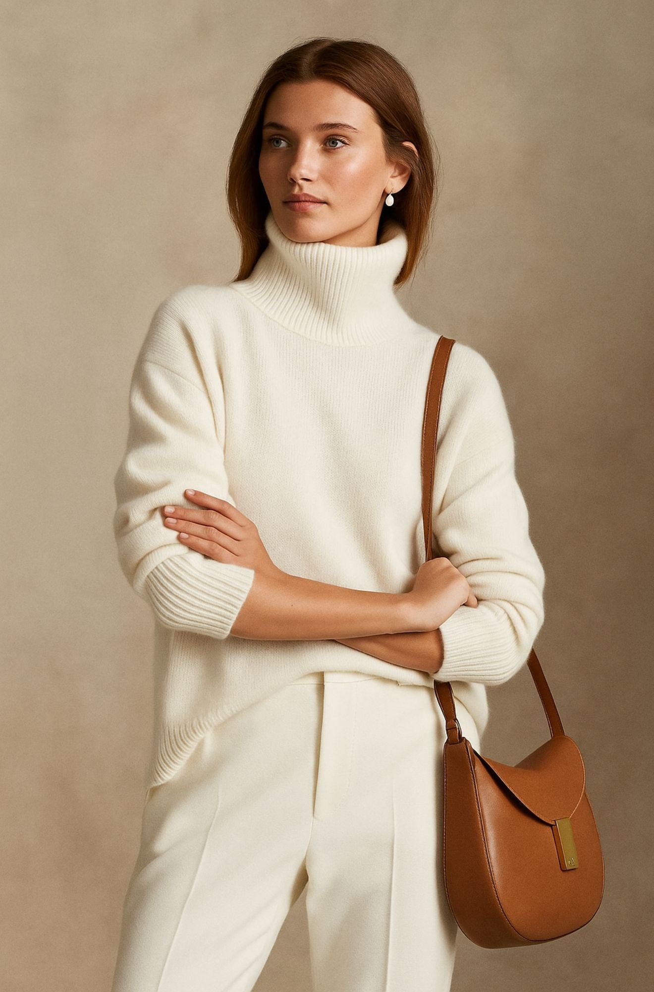 Anna – Warmer Rollkragenpullover im eleganten Winter-Look für Damen