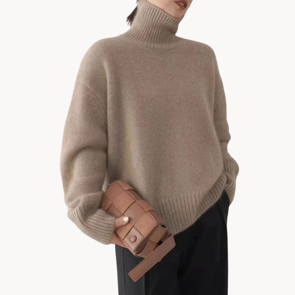 Amelia – Kuscheliger Rollkragenpullover für Damen