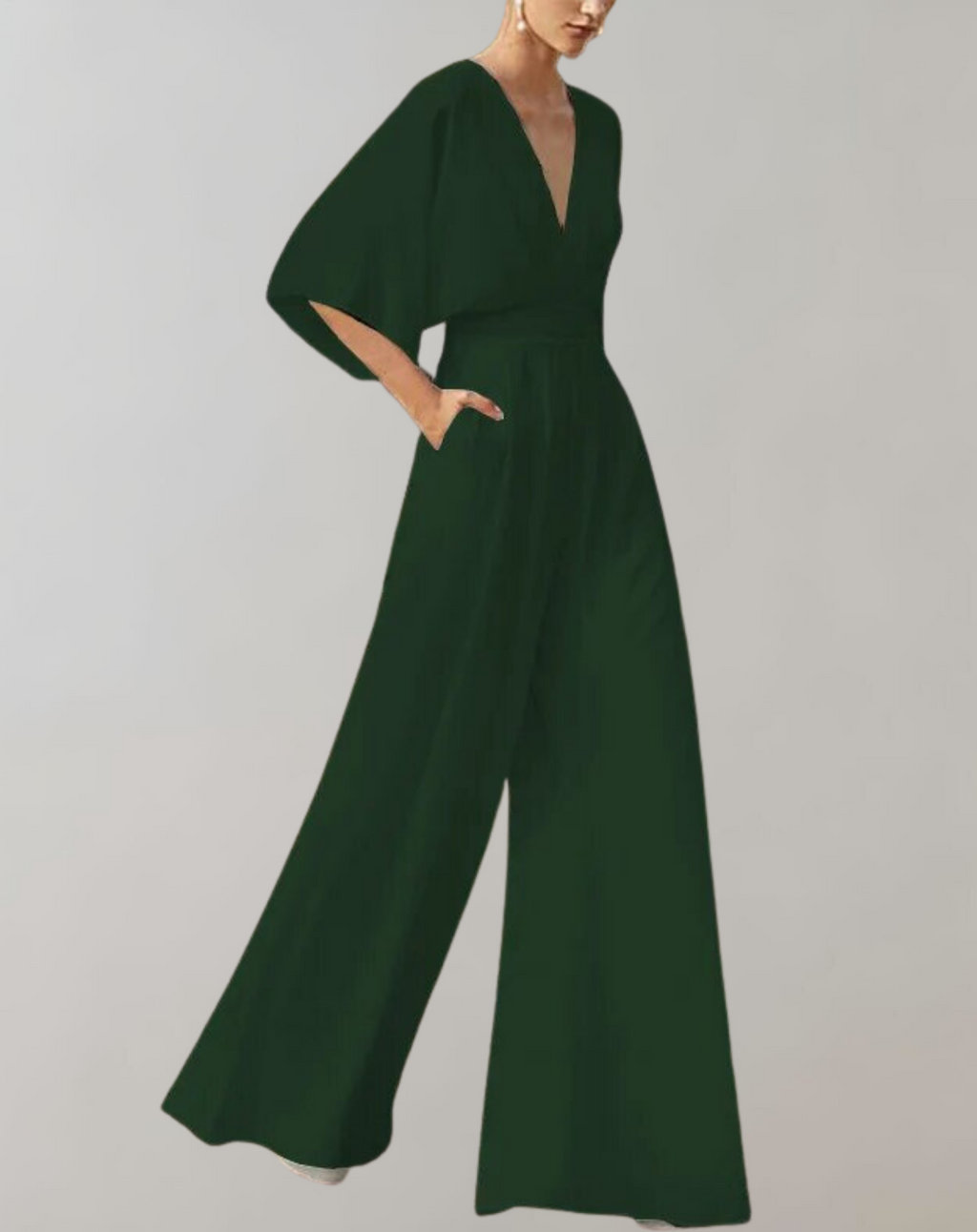 Ava – Eleganter Weitbein-Jumpsuit für Damen