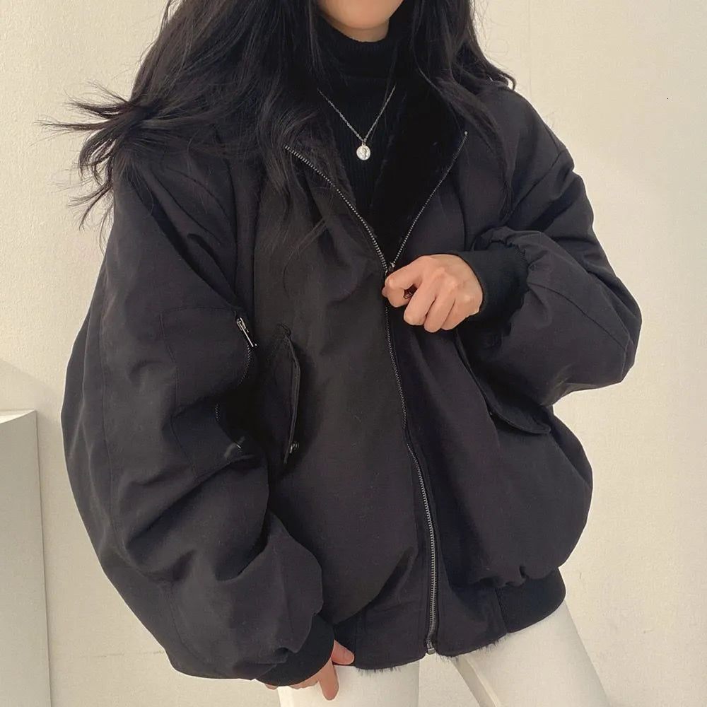 Aria – Oversize-Winterjacke mit Kuschel-Futter für Damen