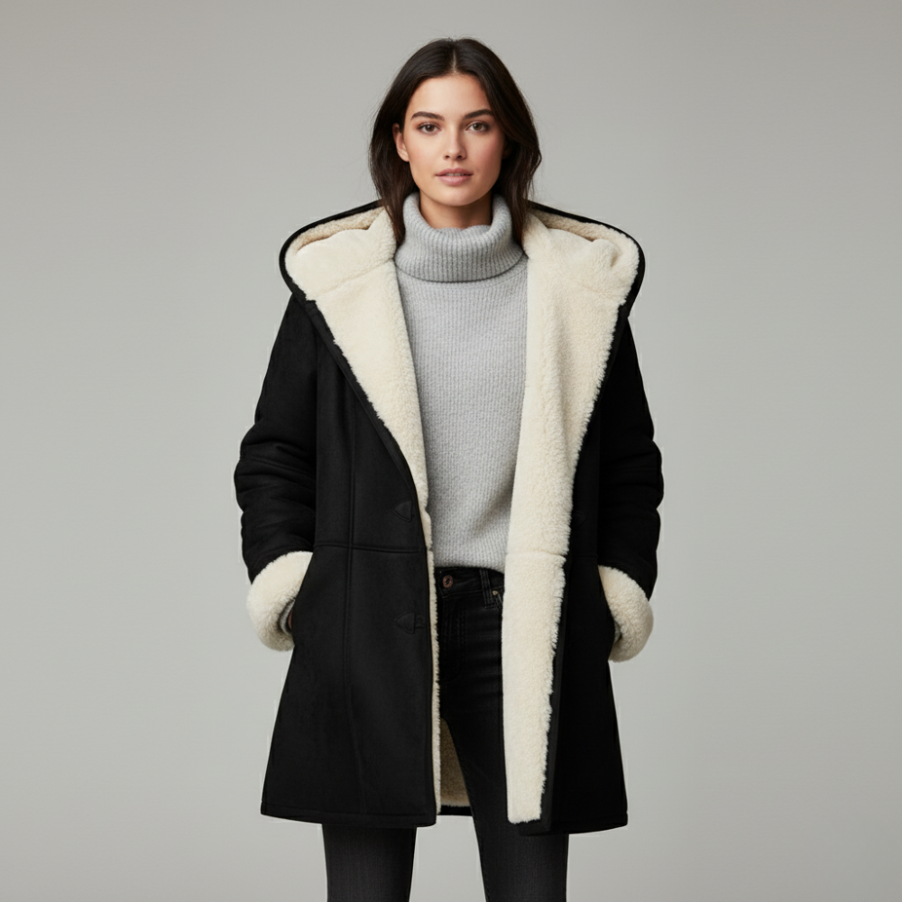 Katarzyna – Damen-Wintermantel mit Weichem Fleece-Innenfutter