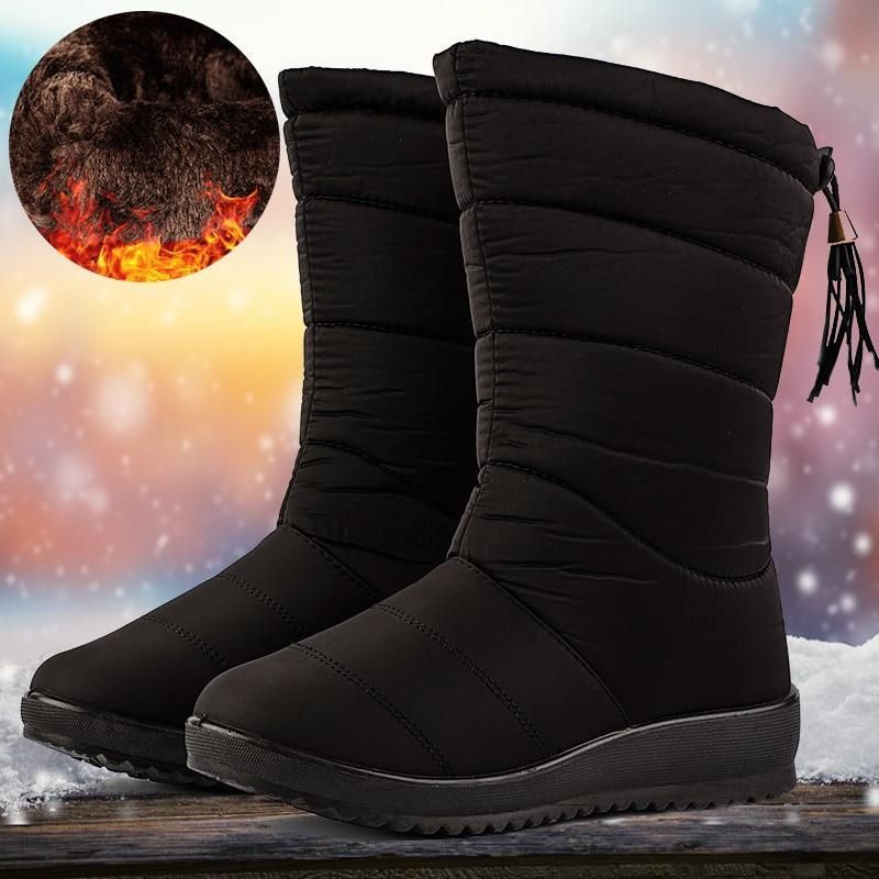 Sofia – Gefütterte Winterstiefel Damenmode