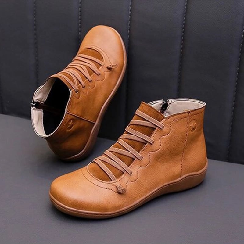 Carlos – Urbaner Schnürstiefel mit seitlichem Reißverschluss Unisex