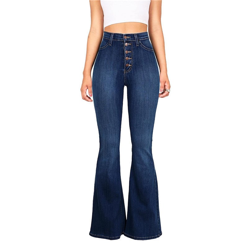 Clara – High-Waist Schlagjeans Damen
