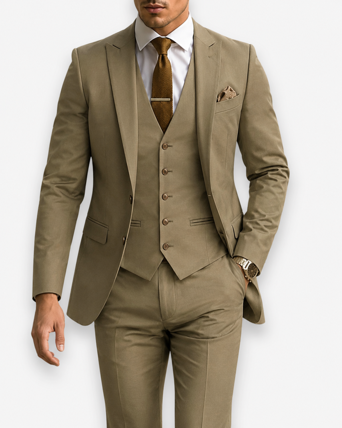 Felix – Herren Dreiteiliger Anzug mit Weste
