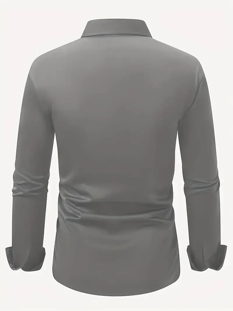 Luca – Klassisches Business Hemd Herren Langarm