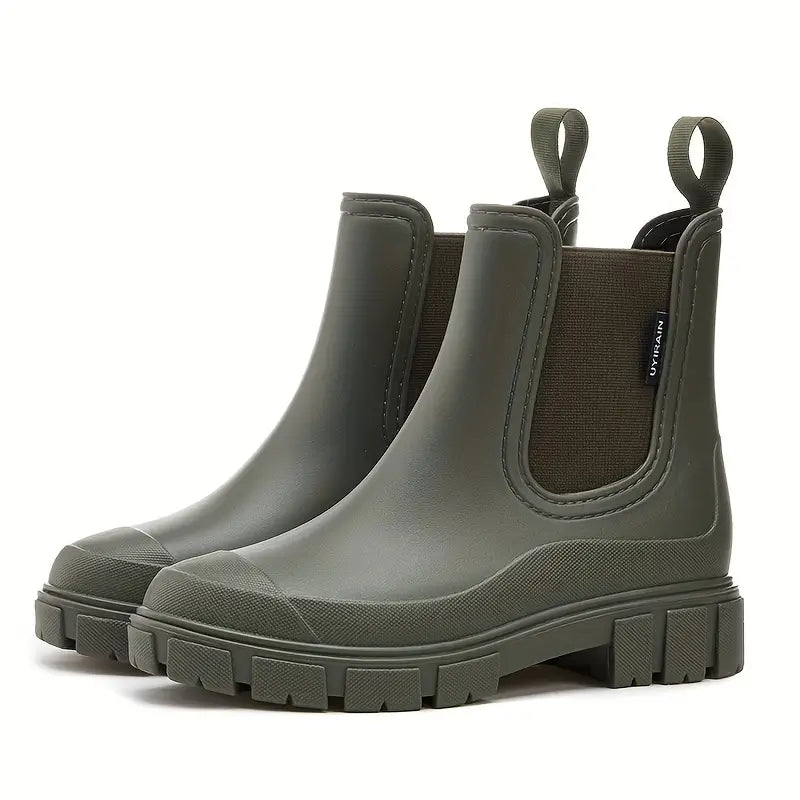 Anna – Damen-Chelsea-Boots mit Robuster Profilsohle