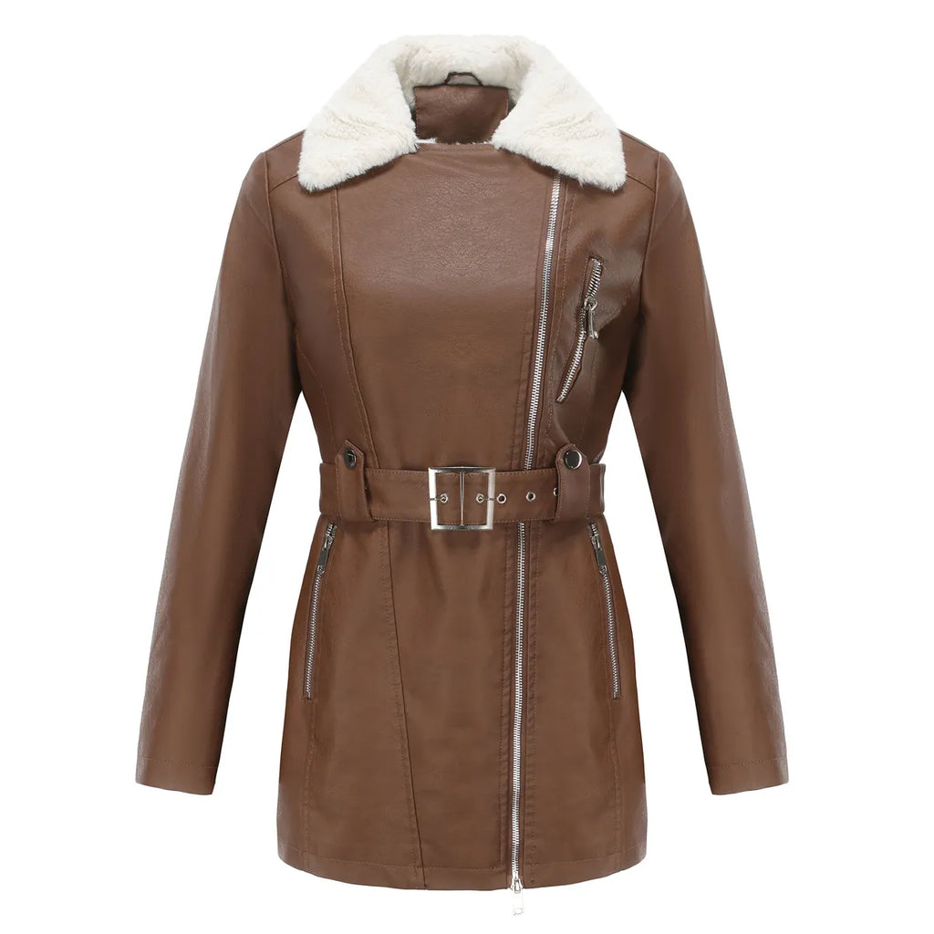 Alessia – Damen-Winterjacke aus Lammfell