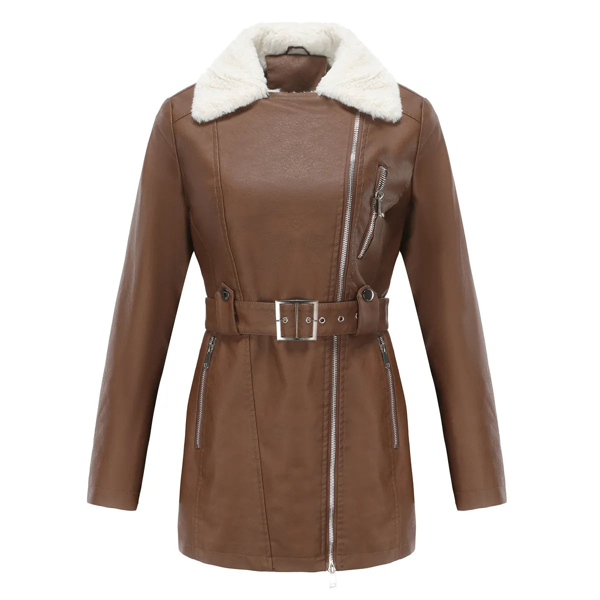 Alessia – Damen-Winterjacke aus Lammfell