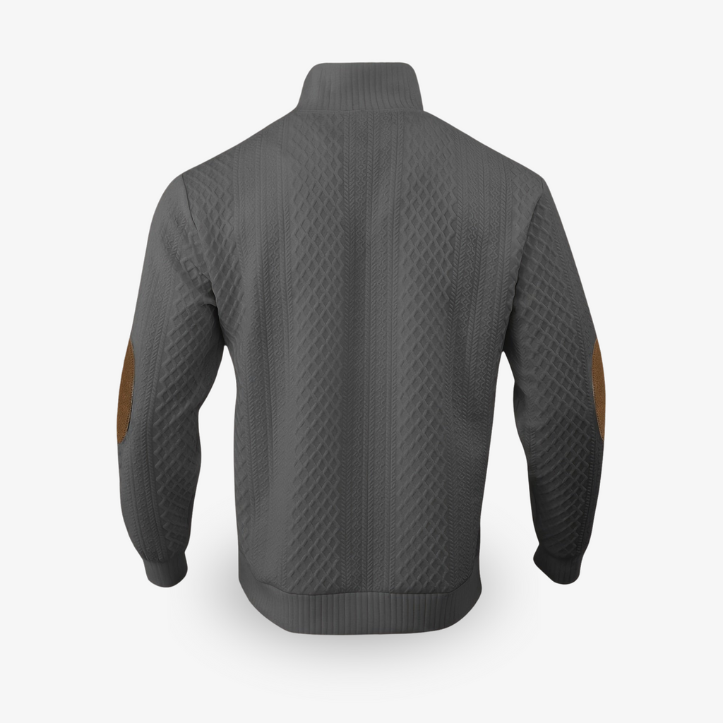 Ethan – Strukturierter Winterpullover für Herren