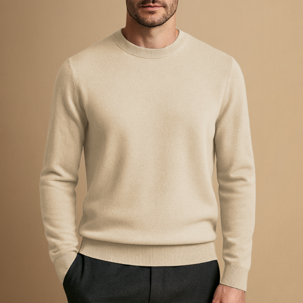 Leon – Feinstrick Pullover für Herren