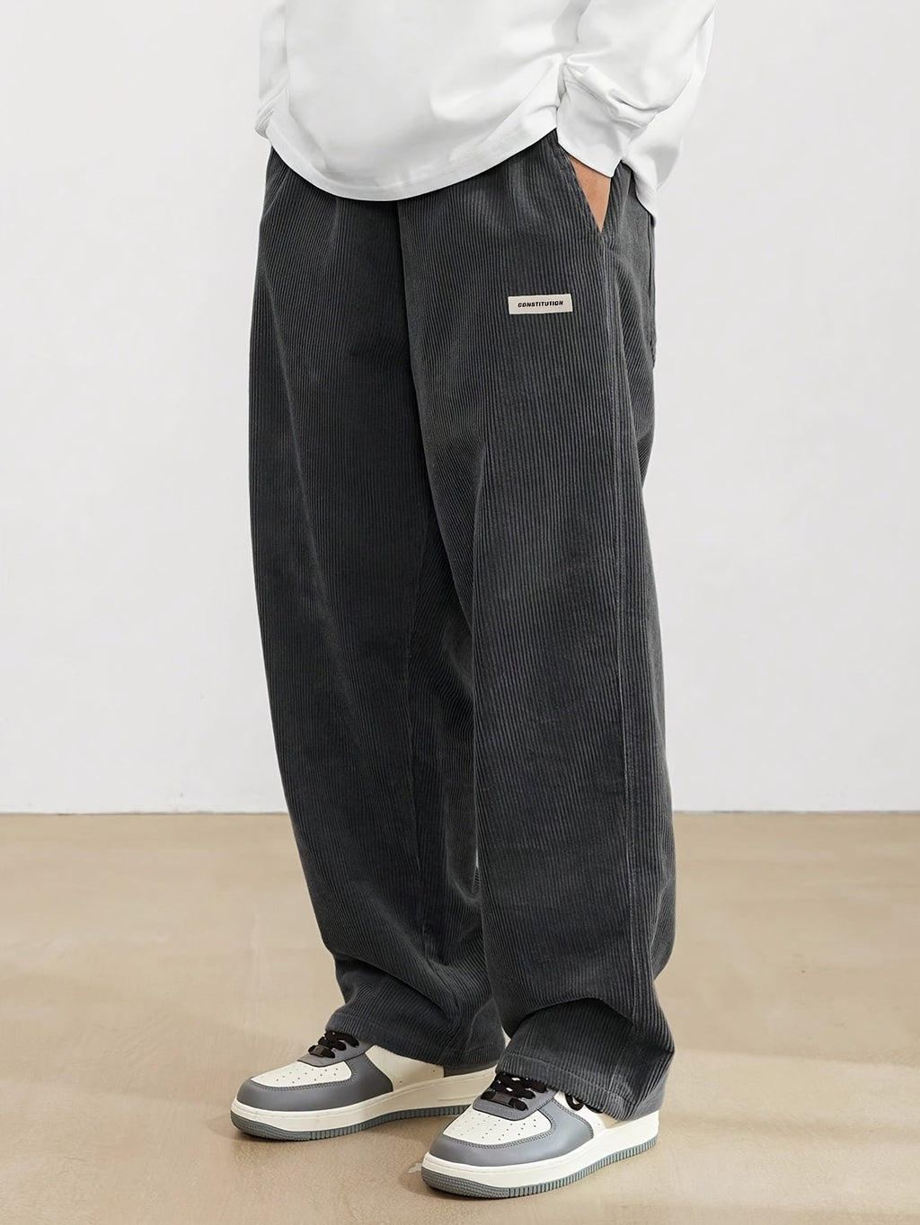 Jonah - Herren Cordhose mit weitem Schnitt