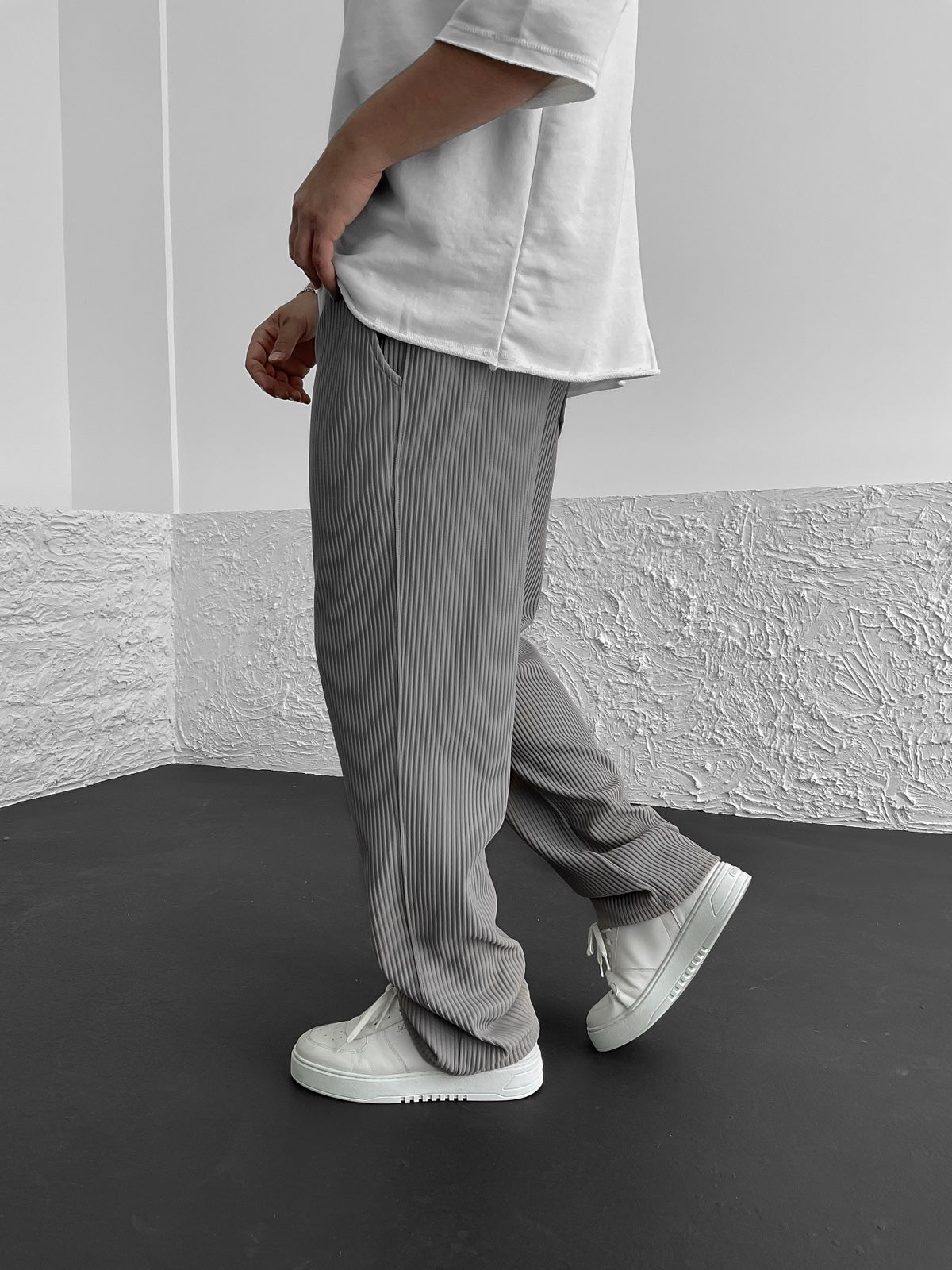 Ryan – Lässige Rippstrick-Jogpants für Herren