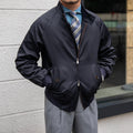 Elegante Herren Bomberjacke mit Stehkragen - J&B - 1 - Annoboutique
