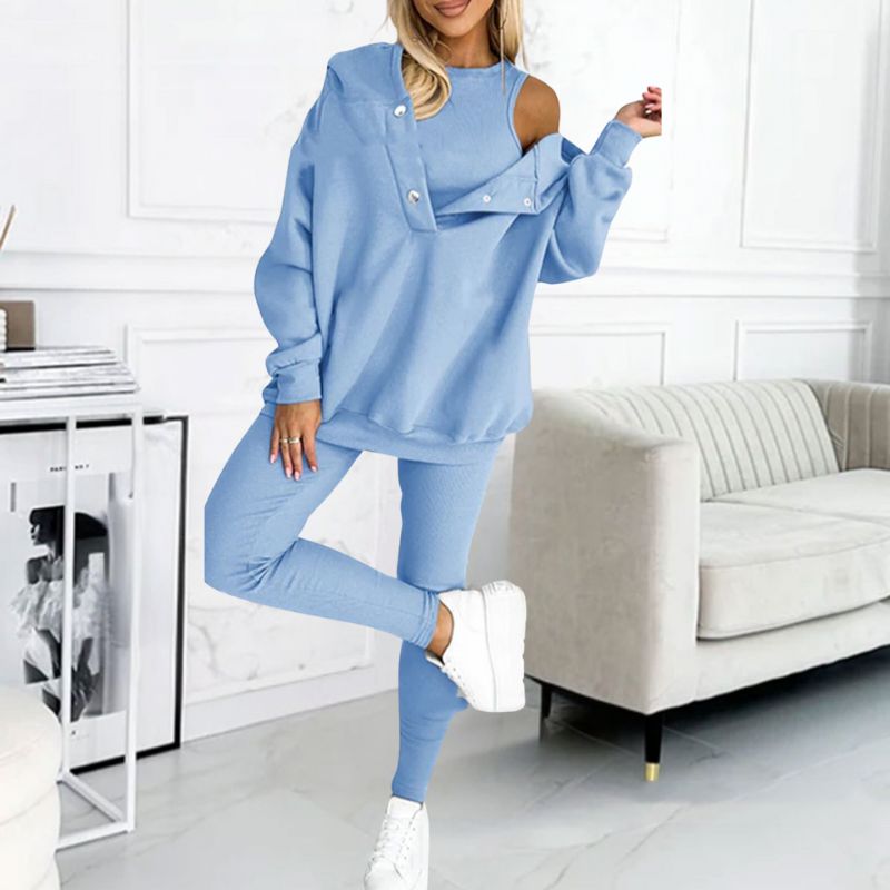 Liora - Damen Jogginganzug mit Kapuze und Leggings