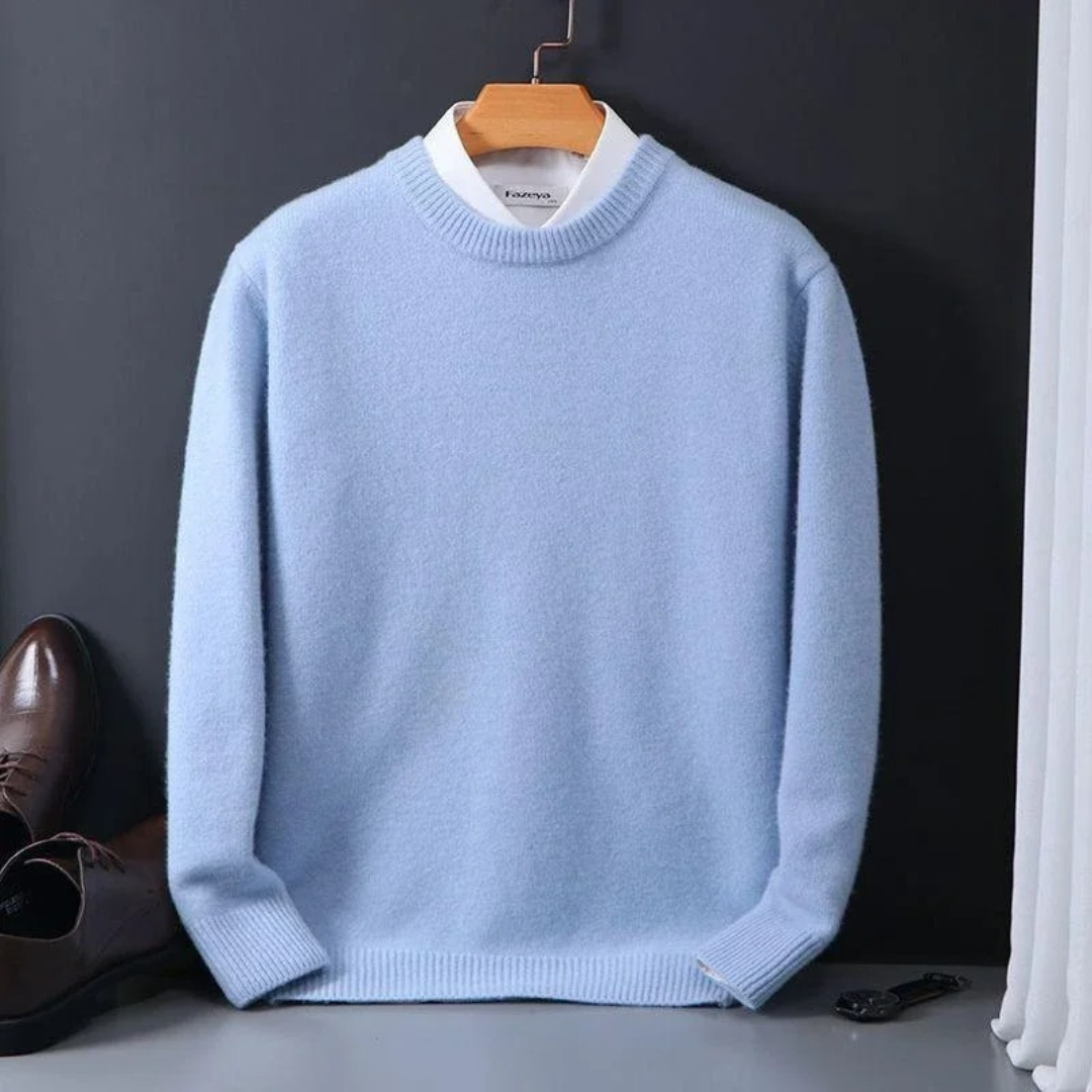 Alexander– Herren Strickpullover Rundhalsausschnitt