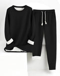 Amelia – Fleece-Gefütterter Cozy Lounge Set für ultimativen Komfort