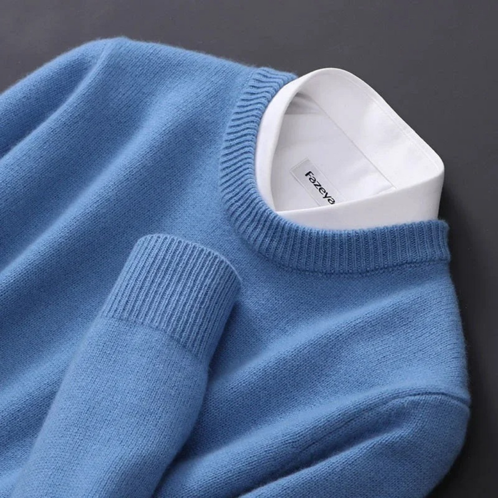 Alexander– Herren Strickpullover Rundhalsausschnitt