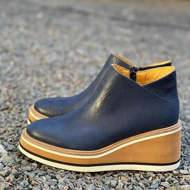 Julia – Orthopädische Damen-Plateau-Sneaker mit Komfortkeil