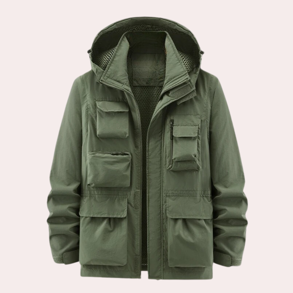 Diego – Funktionelle Herren-Outdoorjacke im Utility-Stil