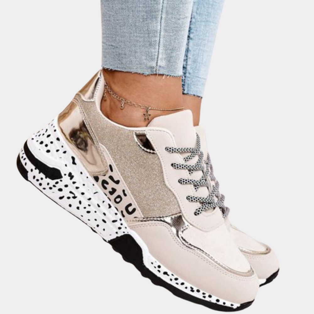 Sophie - Damen Sneaker Plateau Freizeitschuhe Sportschuhe Alltag