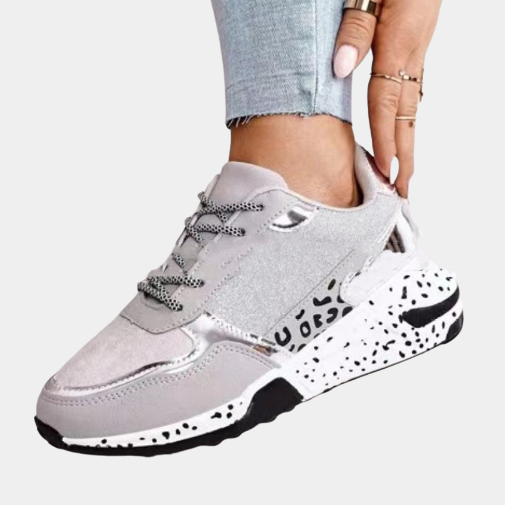 Sophie - Damen Sneaker Plateau Freizeitschuhe Sportschuhe Alltag