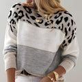 Chloe – Gemusterter Damen Strickpullover im modernen Casual-Stil
