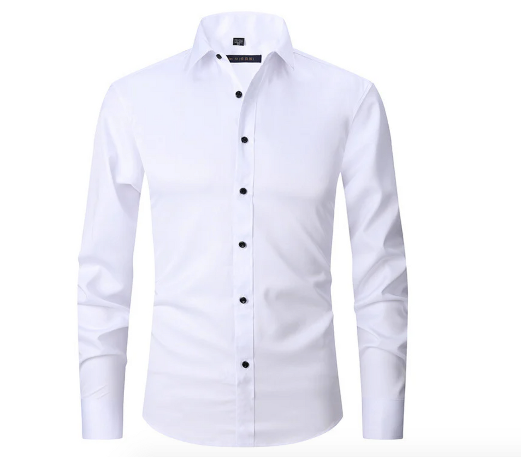 Herren Hemd Slim Fit mit elastischem Schnitt und komfortabler Passform - 6 - Annoboutique