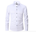 Herren Hemd Slim Fit mit elastischem Schnitt und komfortabler Passform - 6 - Annoboutique