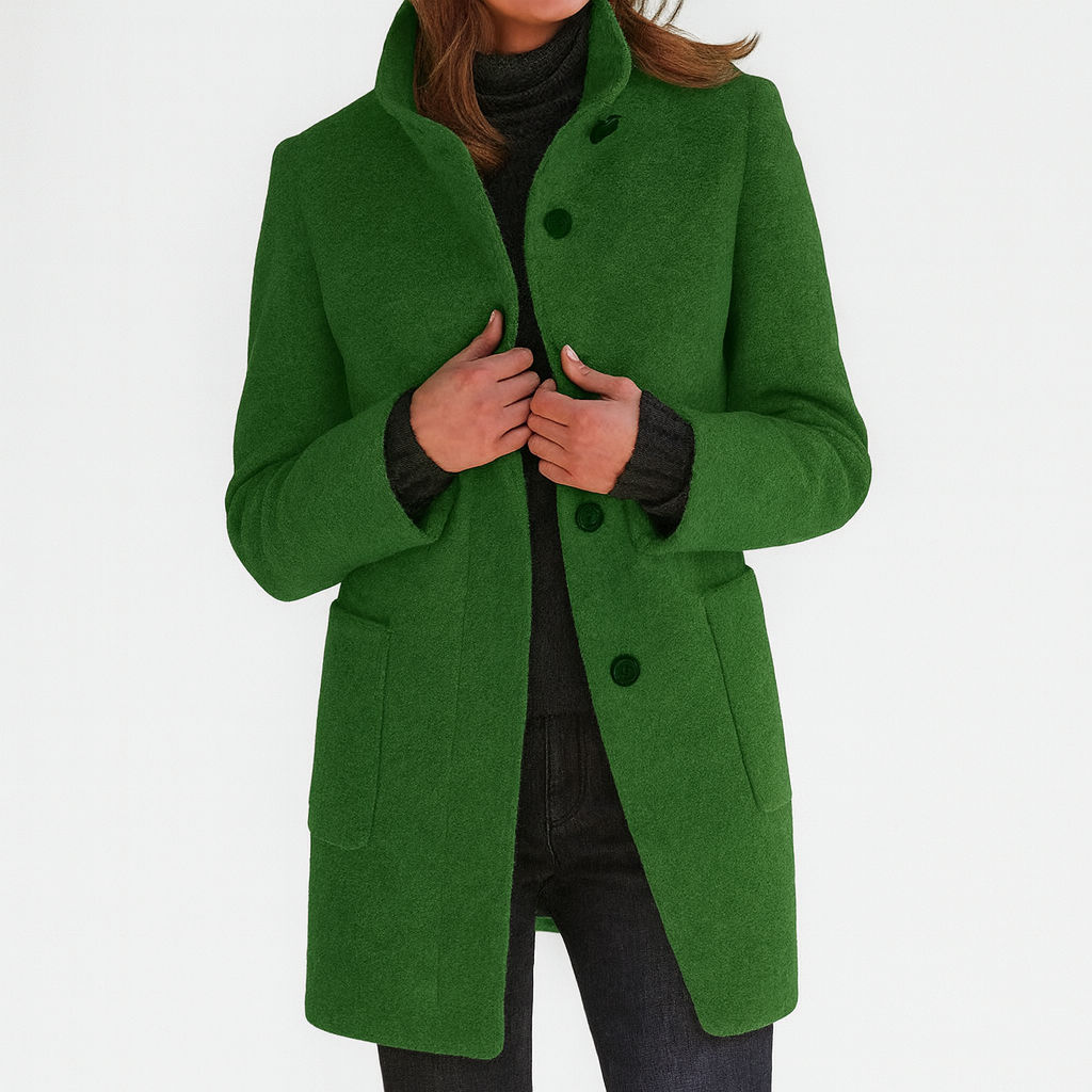 Renata – Eleganter Damen Wollmantel