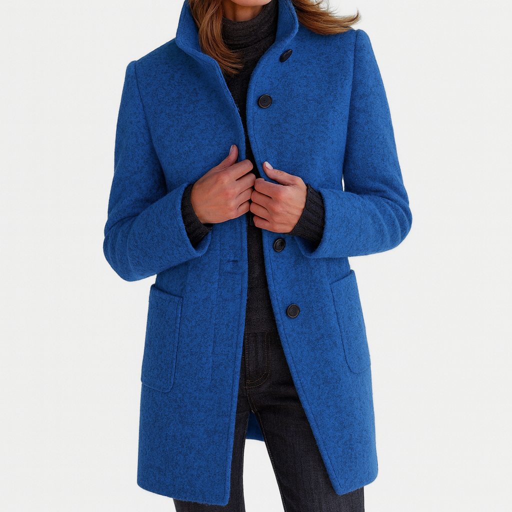 Renata – Eleganter Damen Wollmantel