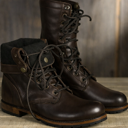 Mateo – Herrenlederstiefel mit warmem Futter