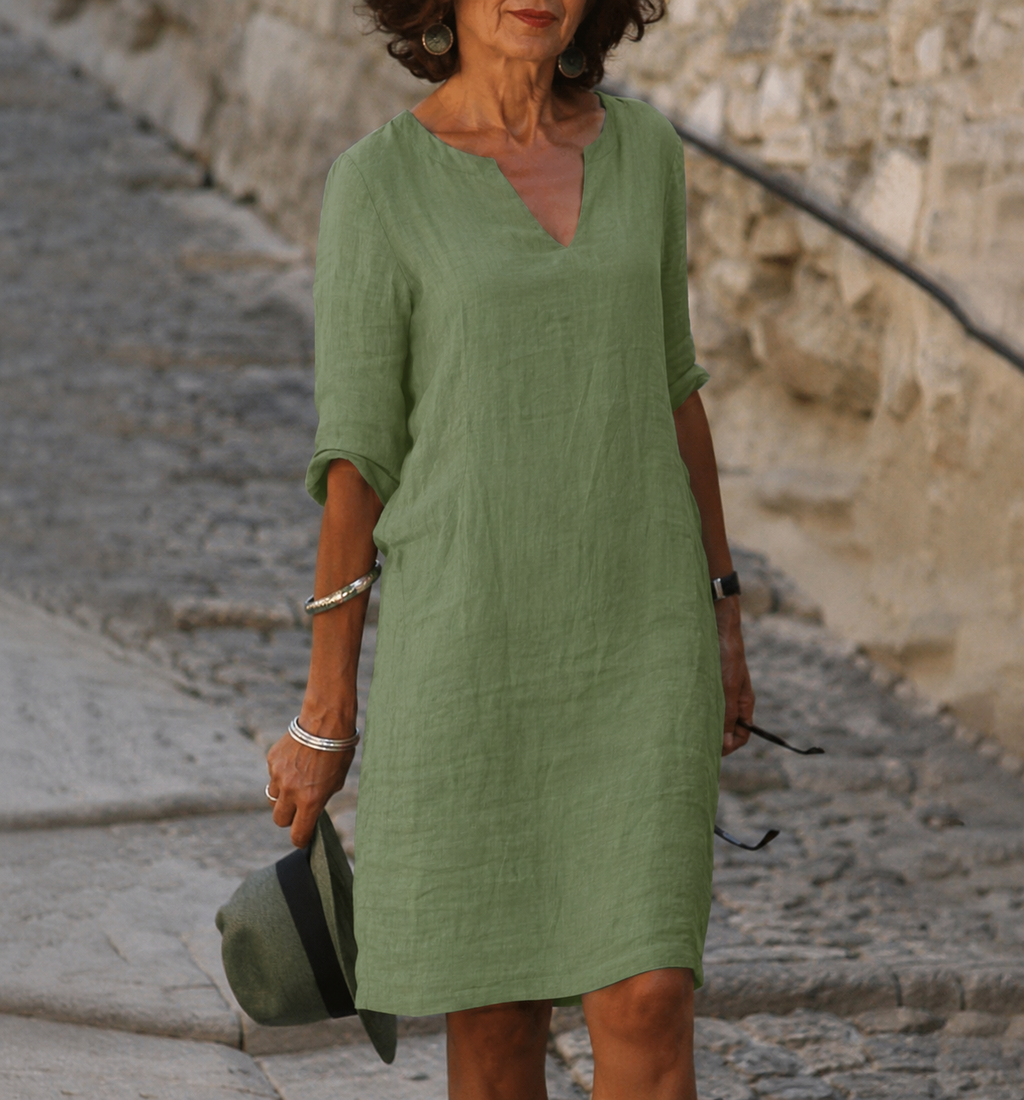 Clara – Fließendes Sommerkleid mit lockerer Passform