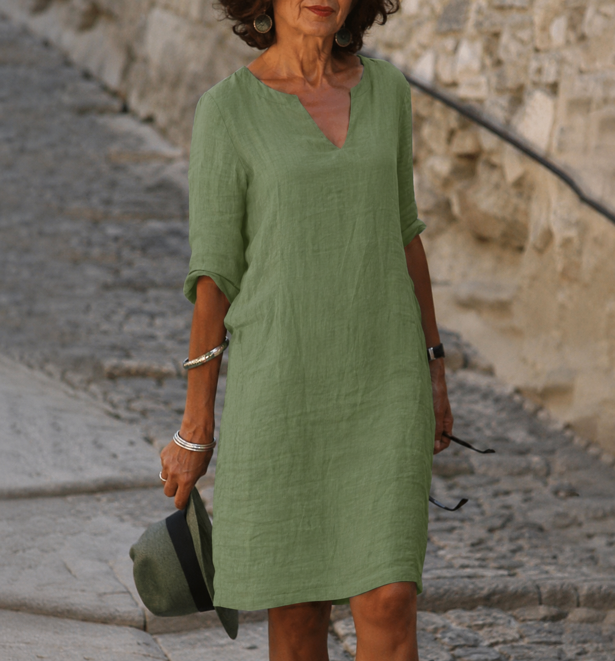 Clara – Fließendes Sommerkleid mit lockerer Passform